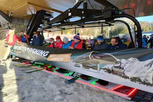 Szczyrbskie Jezioro otwarcie nowej kolei krzesełkowej  / fot. J. Kałucki