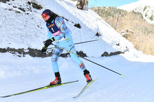 Justyna Kowalczyk na trasie La Sgambeda w Livigno / fot. Livigno TB