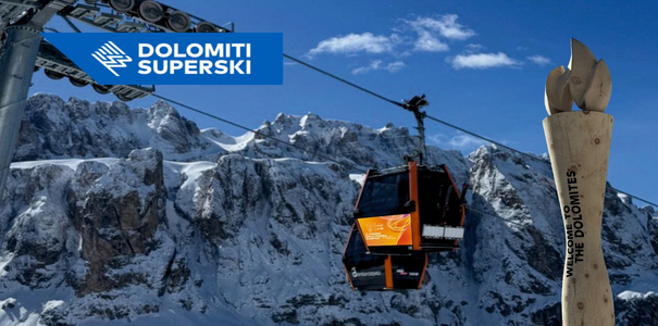 Olimpijski płomień rozświetla Dolomity - ty też możesz mu towarzyszyć