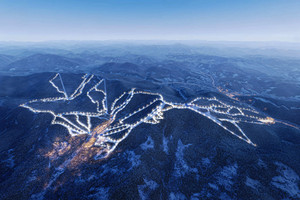 Ukraina: wizualizacja nowego ośrodka narciarskiego GORO Mountain Resort / źródło: OKKO GROUP