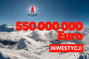 La Plagne: 550 milionów Euro inwestycji w przyszłość (do roku 2052)