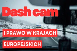 Kamera samochodowa w drodze na narty – gdzie wolno, a gdzie grozi mandatem? / grafika tła generowana SI