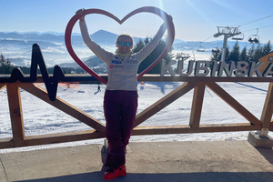 Autorka na trasach Kubiskiej Holi / zdjęcie z archiwum autorki