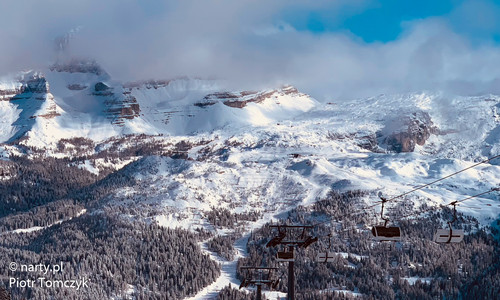 Madonna di Campiglio widok na Groste / fot. P. Tomczyk